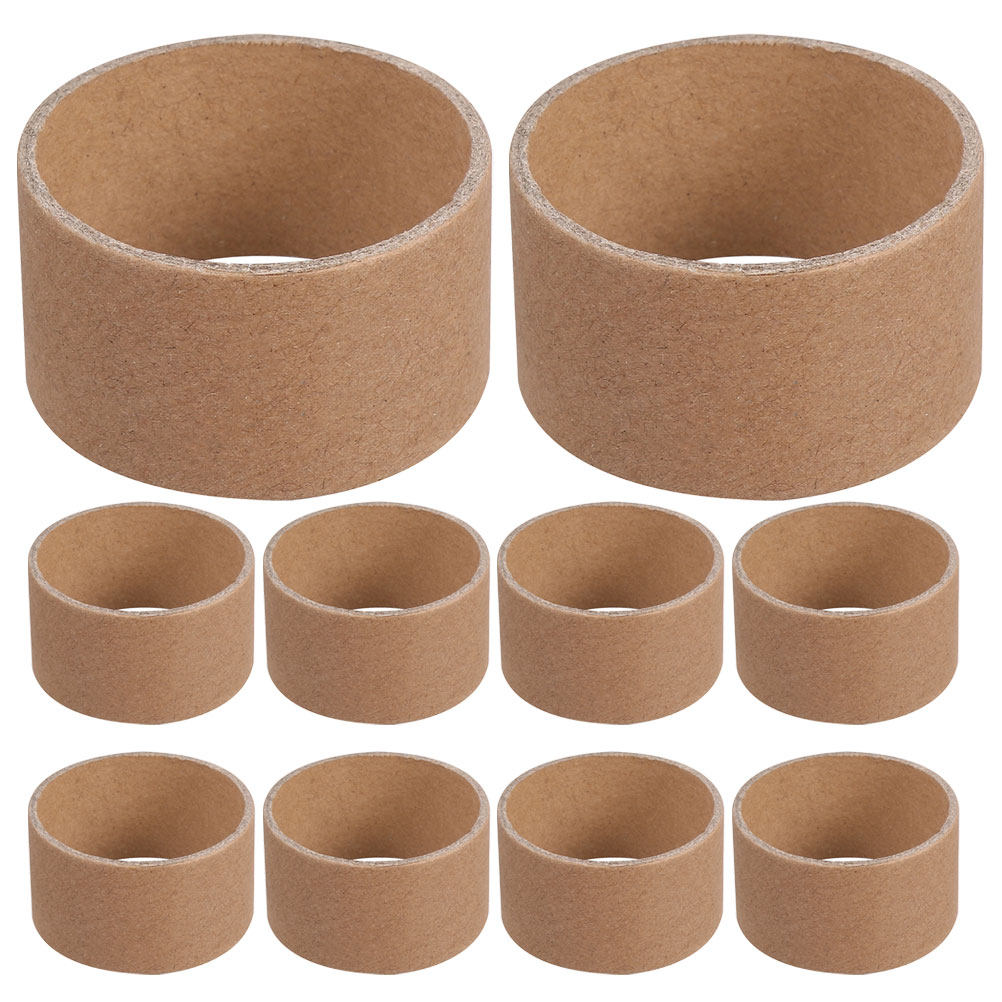 Art Craft With Cardboard - 10 sztuk gładkich papierowych tub do