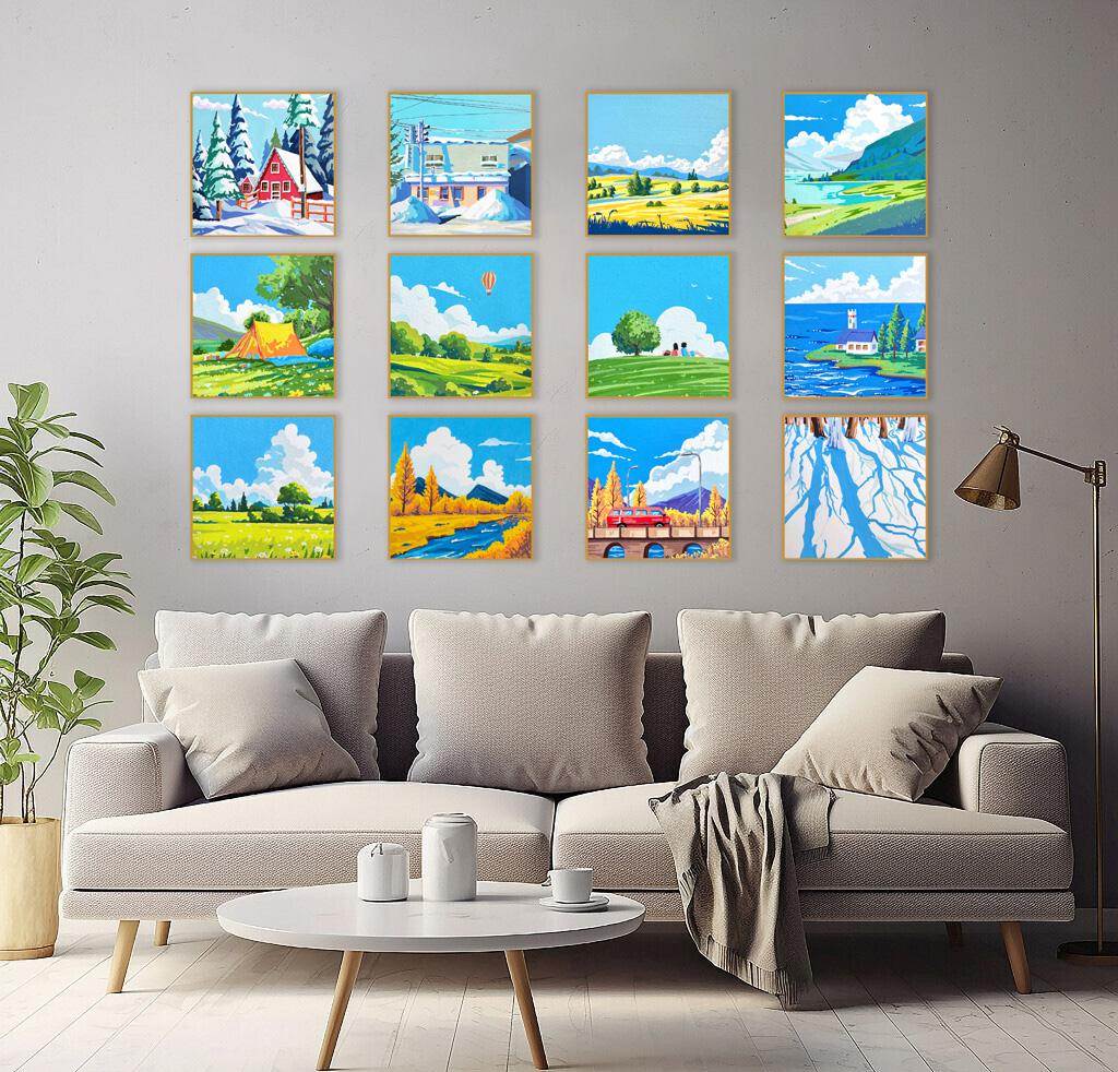Art And Craft Nature - Zestaw do malowania diamentami 5D DIY