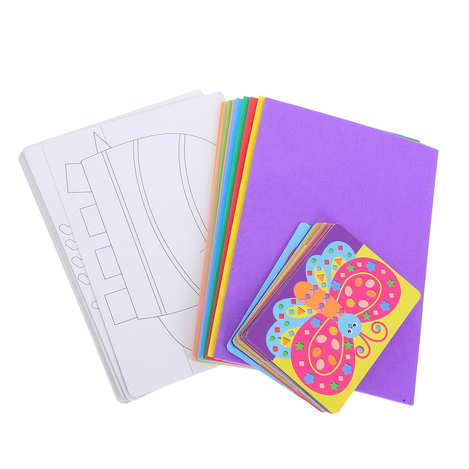 Art Craft Activities For Preschoolers - 1 zestaw DIY 3D naklejek z