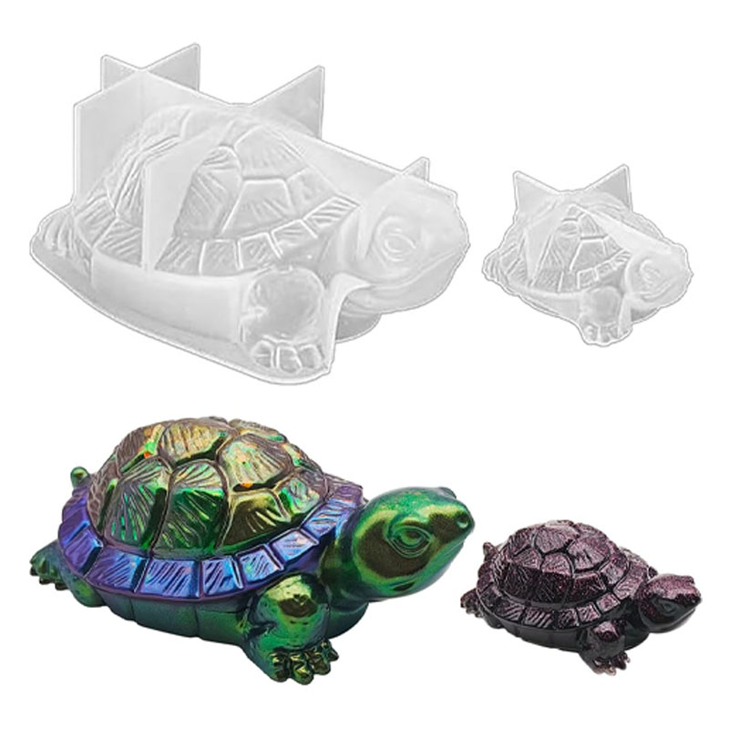 Art And Craft Nature - Formy silikonowe 3D w kształcie żółwia