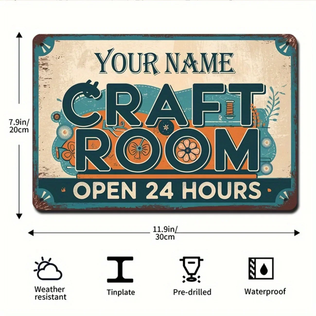 Spersonalizowana metalowa tabl – Art Craft Quotes recenzja i cena