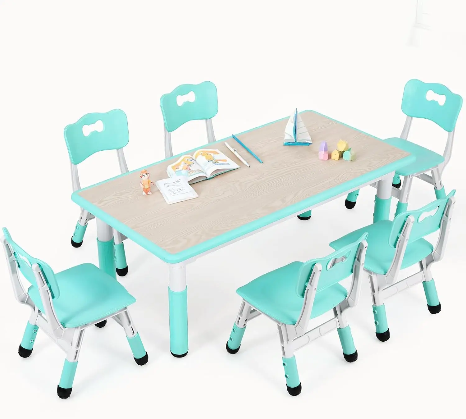 Zestaw stołu i 6 krzeseł dla d – Art Craft Activities For Preschoolers recenzja i cena