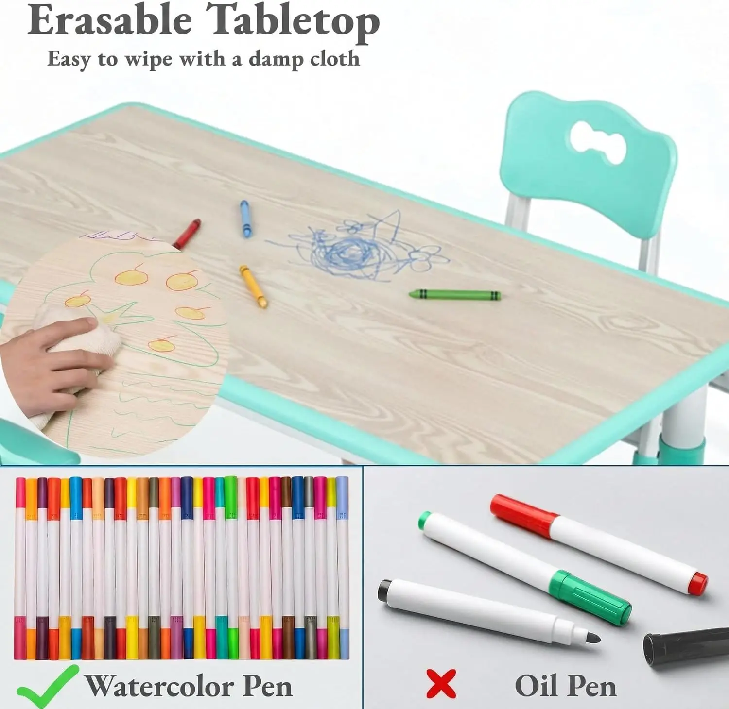 Zestaw stołu i 6 krzeseł dla d – Art Craft Activities For Preschoolers recenzja i cena