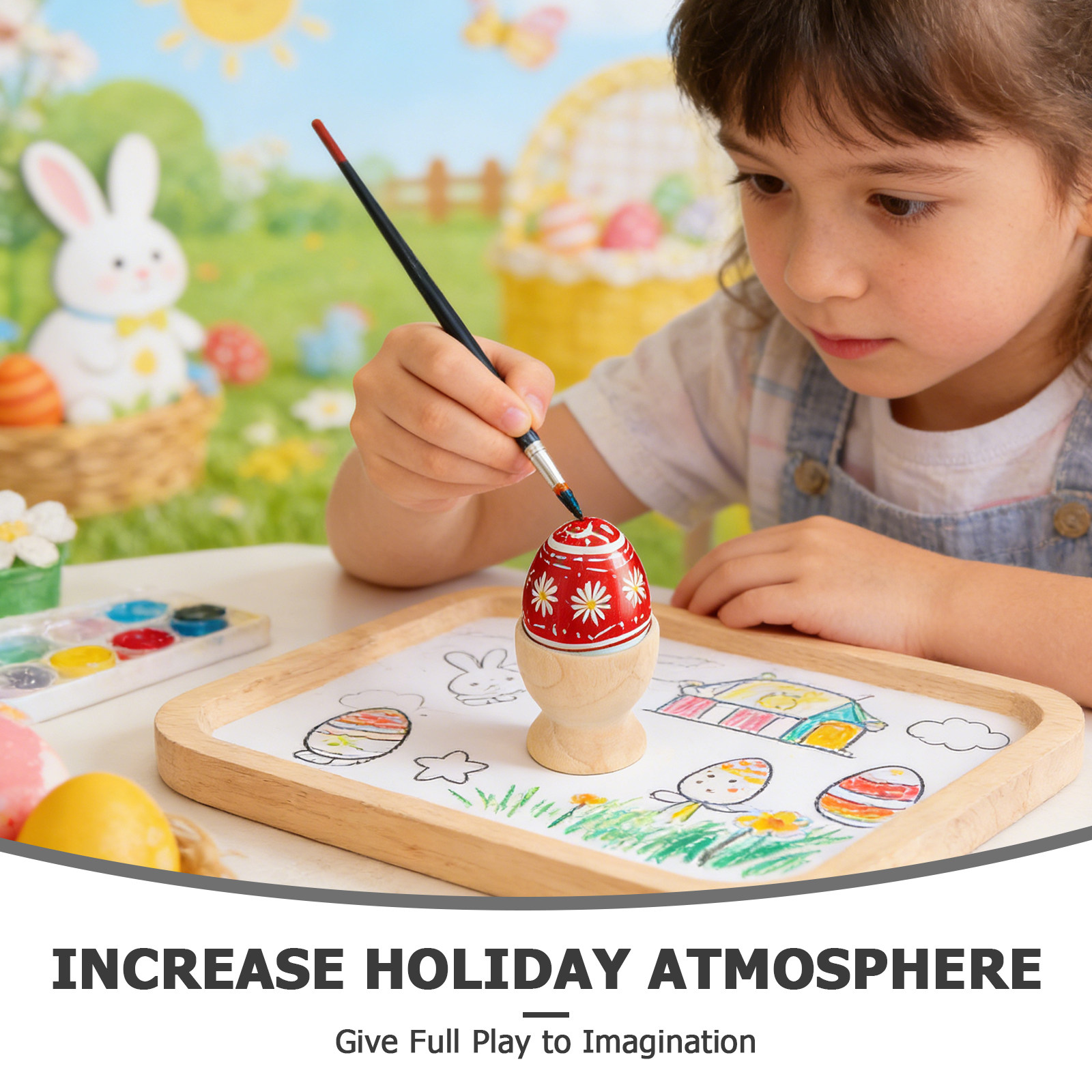 12 szt. drewnianych stojaków n – Art Craft Activities For Preschoolers recenzja i cena