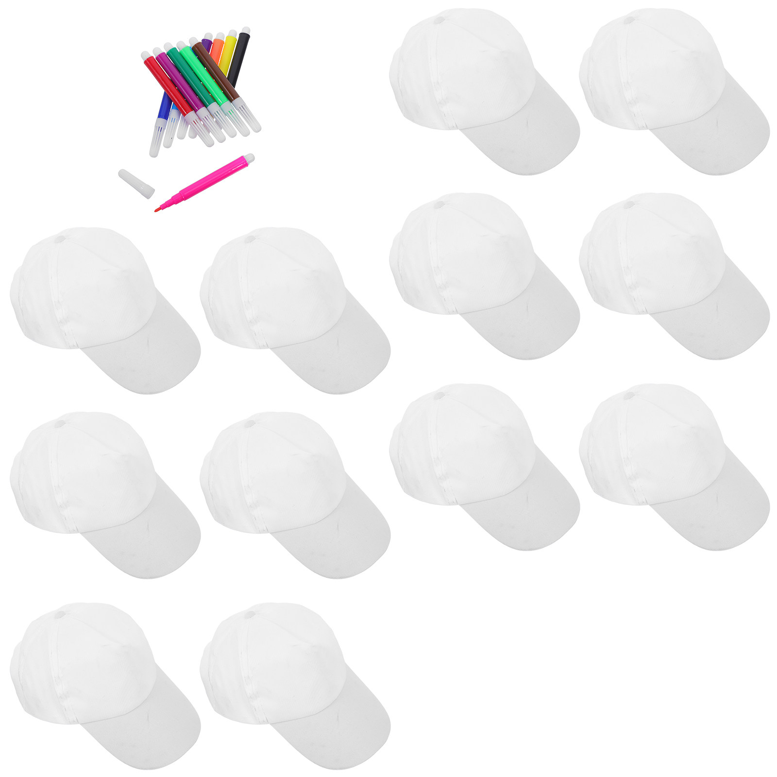 1 zestaw czapek baseballowych  – Art Craft Birthday Party recenzja i cena
