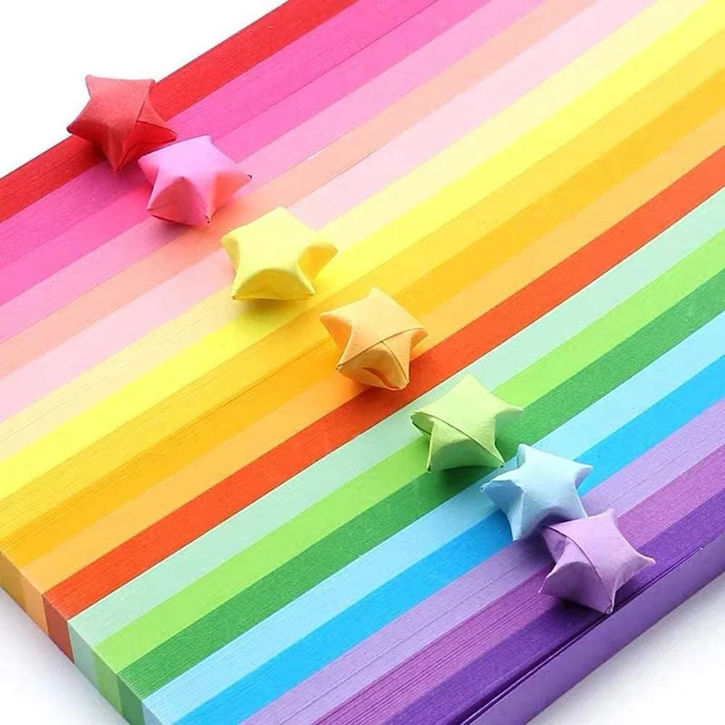 540 arkuszy Lucky Origami Star – Art Craft Birthday Party recenzja i cena