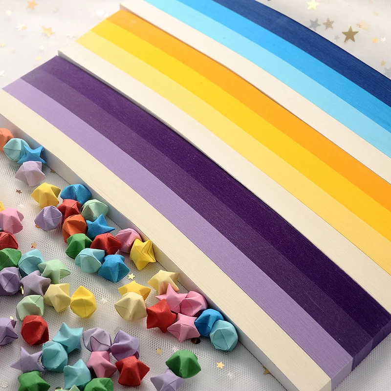 540 arkuszy Lucky Origami Star – Art Craft Birthday Party recenzja i cena