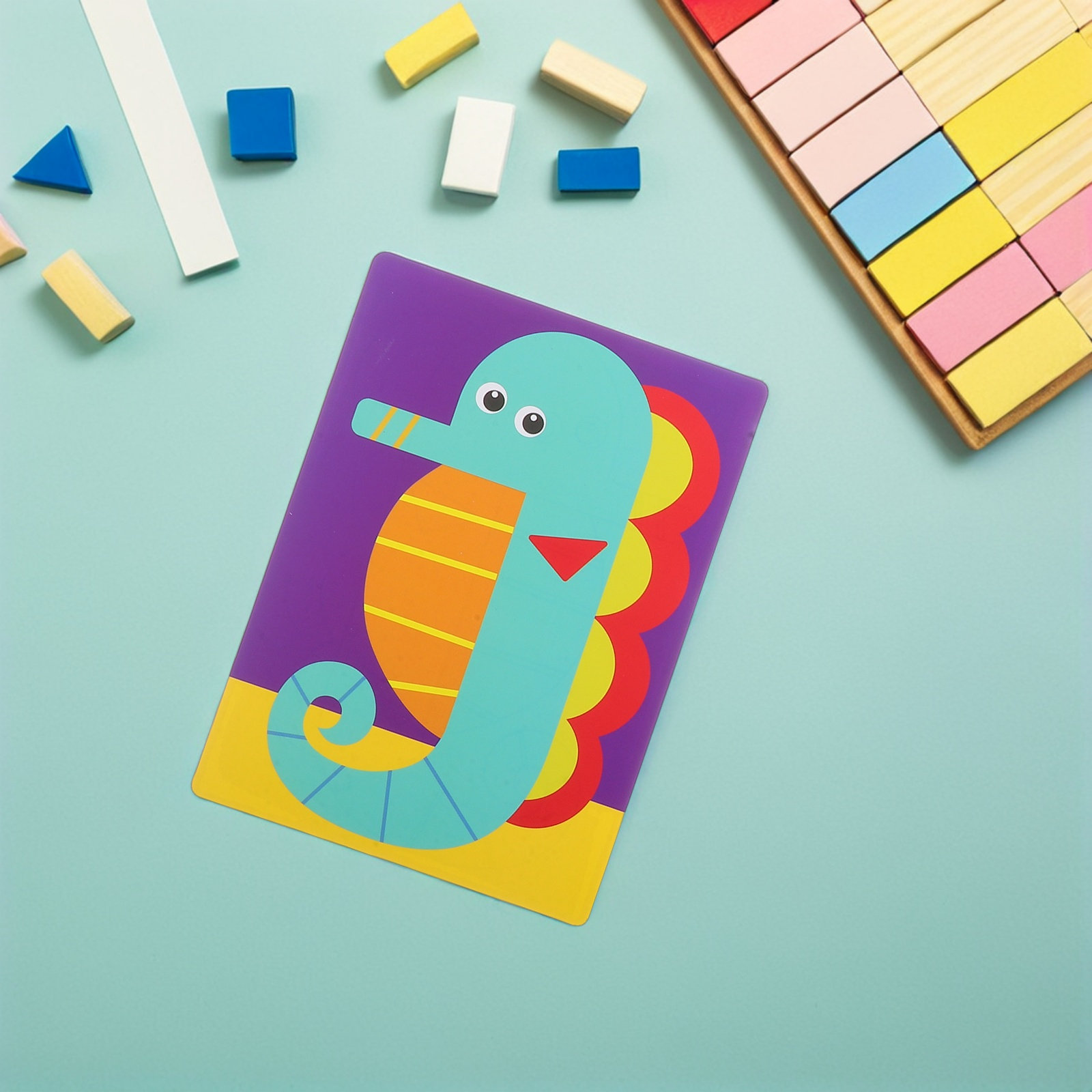 1 zestaw puzzli z naklejkami 3 – Art Craft Activities For Preschoolers recenzja i cena