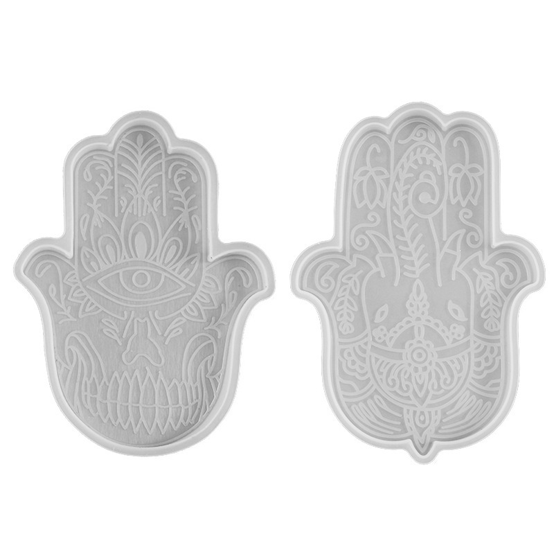 1 sztuk DIY Coaster ręka fatim – Resin Casting Mold recenzja i cena