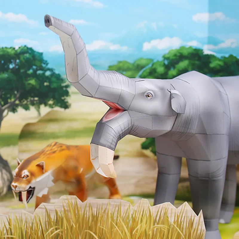 Deinotherium Słoń Origami Sztu – Art Craft With Cardboard recenzja i cena