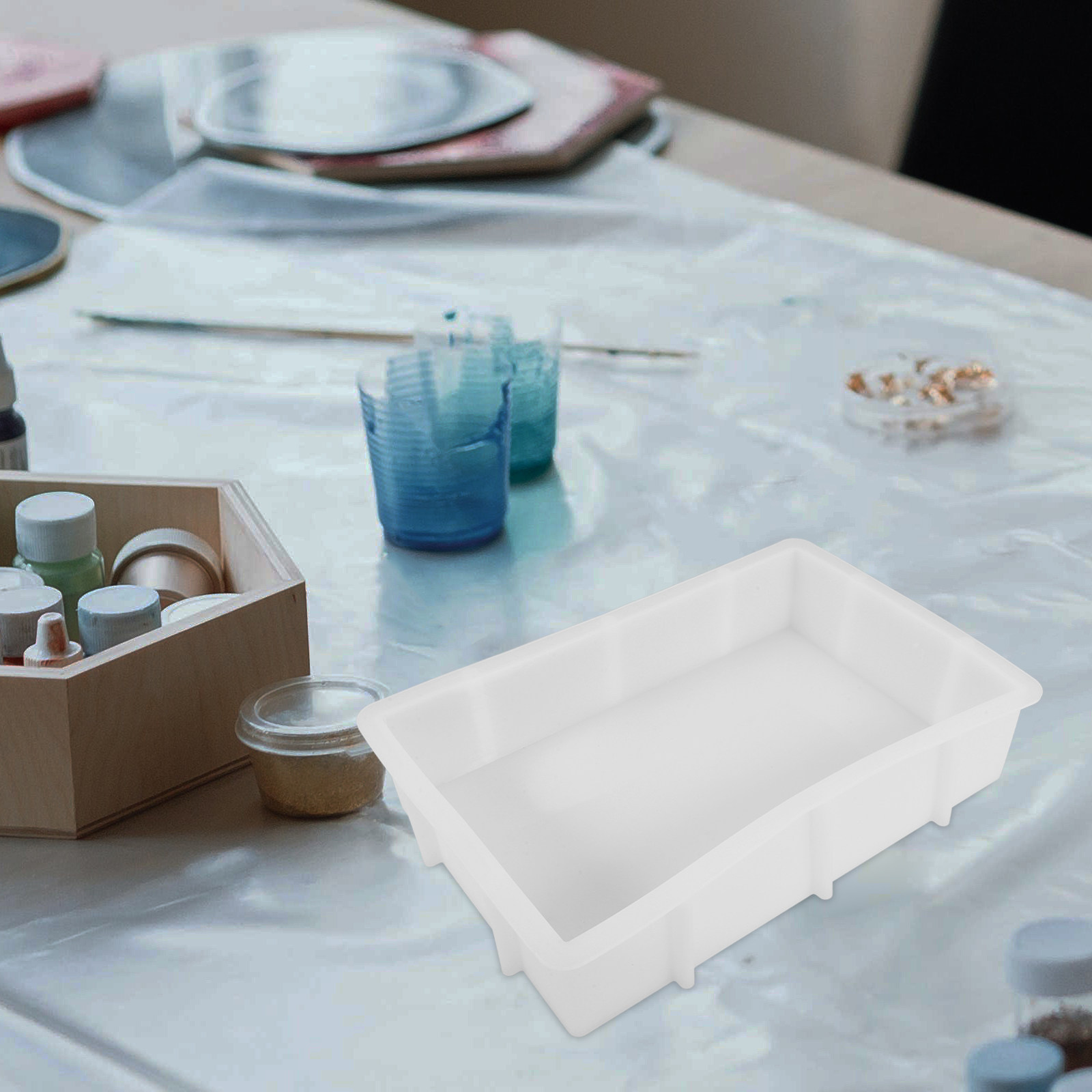 Duża prostokątna forma silikon – Resin Casting Mold recenzja i cena