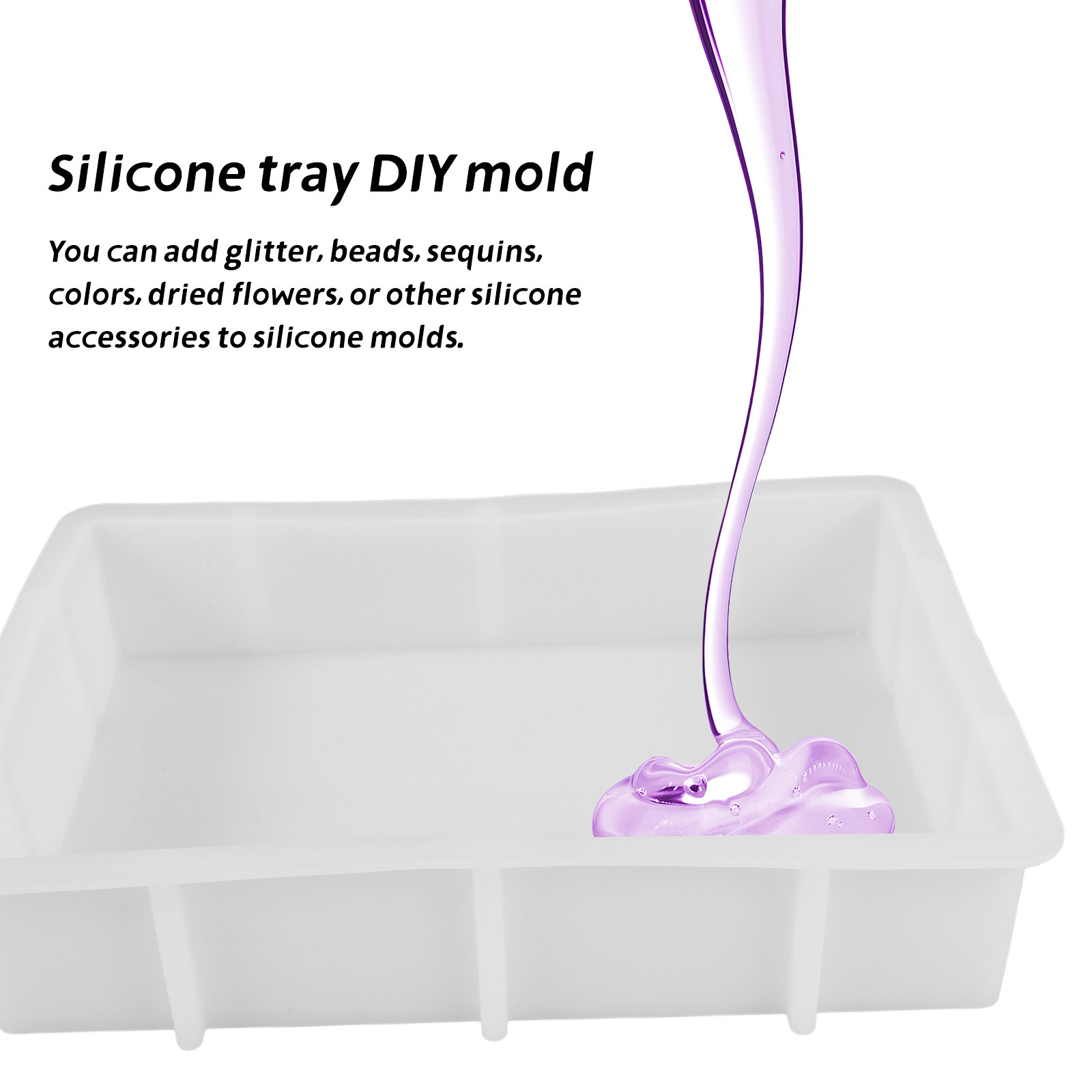 Duża prostokątna forma silikon – Resin Casting Mold recenzja i cena