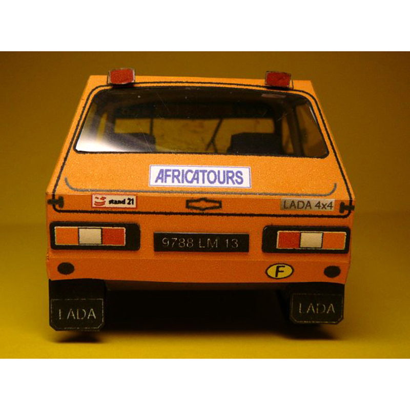 LADA NIVA 1985 1:32 Dakar rajd – Art Craft With Cardboard recenzja i cena