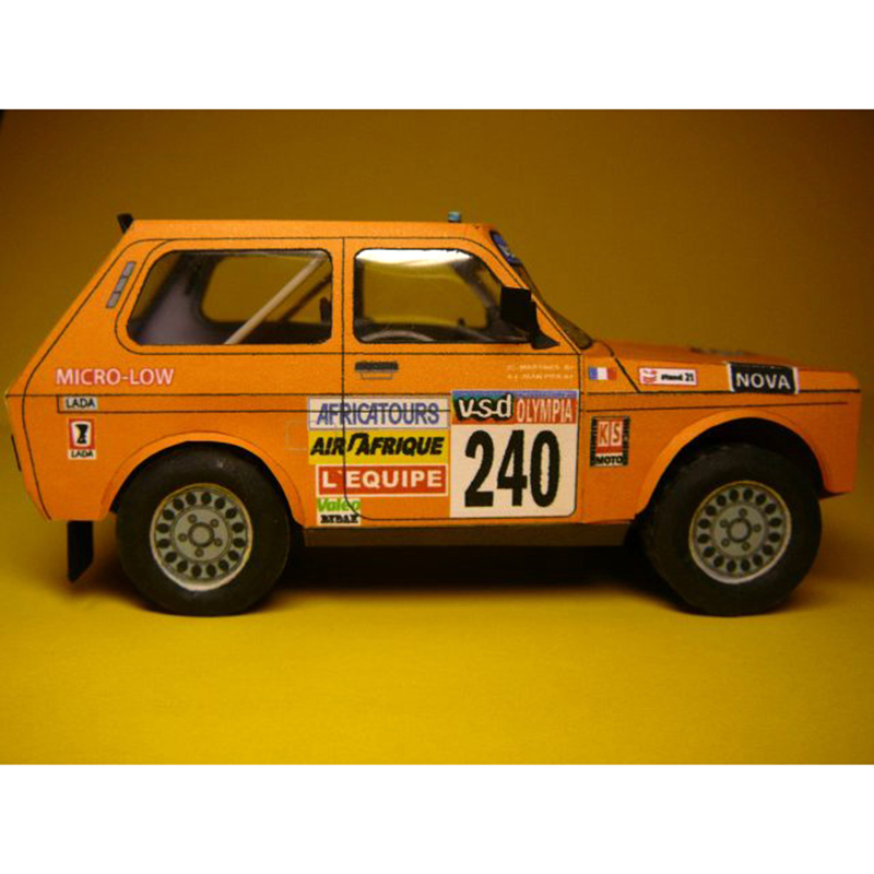 LADA NIVA 1985 1:32 Dakar rajd – Art Craft With Cardboard recenzja i cena