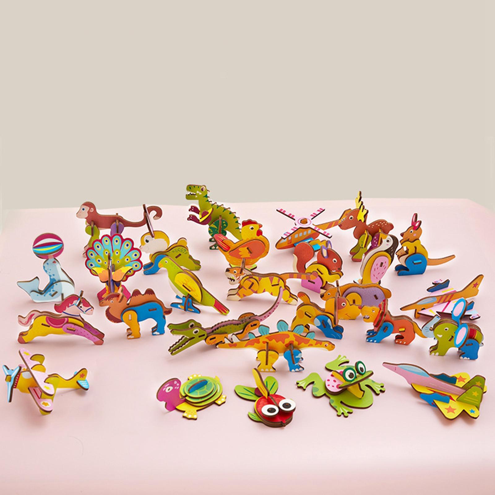Drewniane puzzle 3D z motywami – Art Craft Kindergarten recenzja i cena