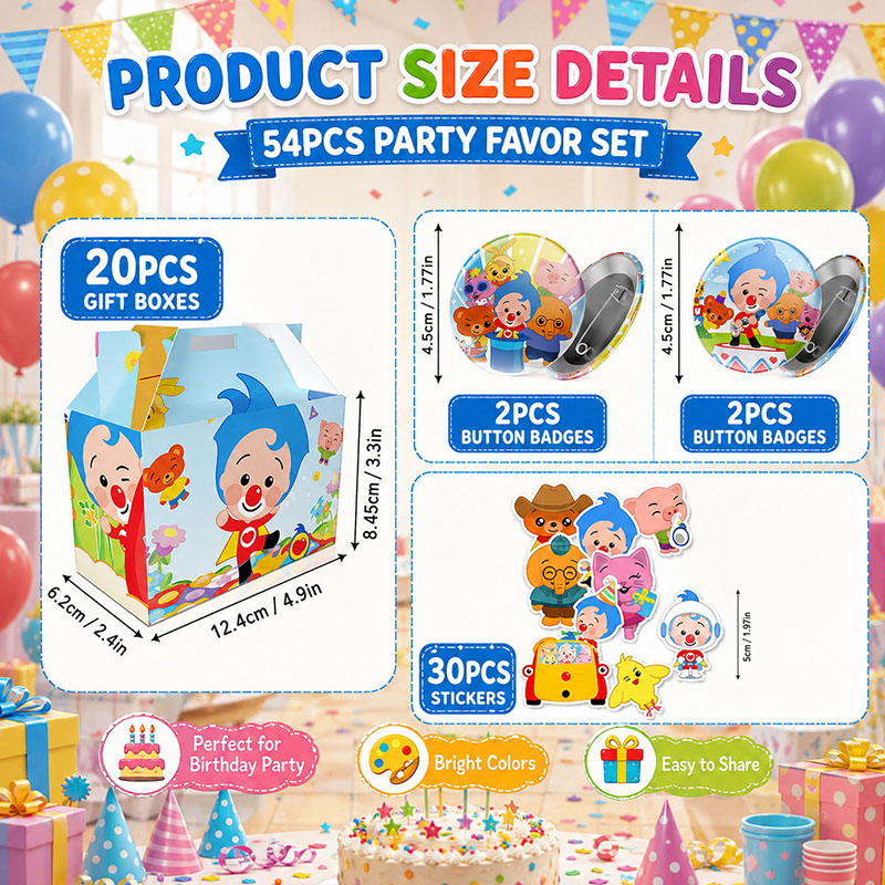 Zestaw naklejek, broszek i pud – Art Craft Birthday Party recenzja i cena
