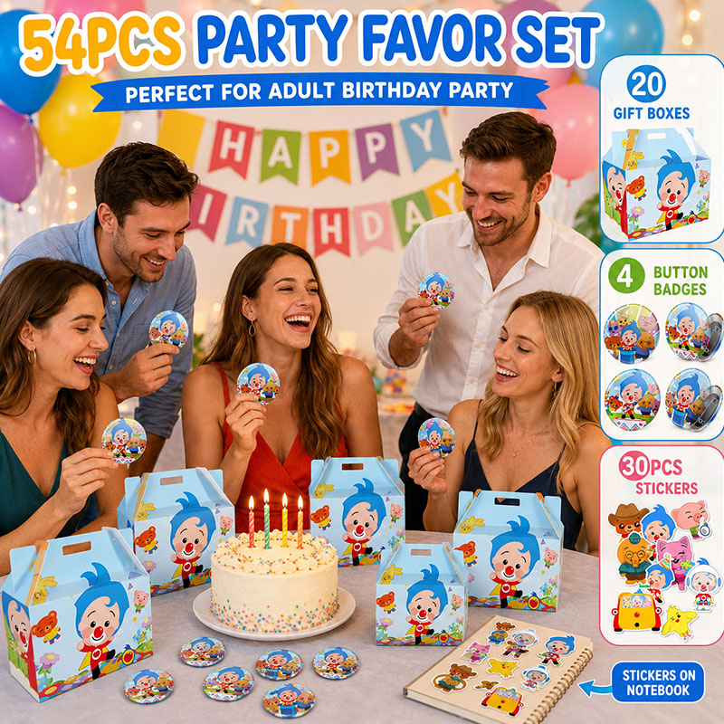 Zestaw naklejek, broszek i pud – Art Craft Birthday Party recenzja i cena
