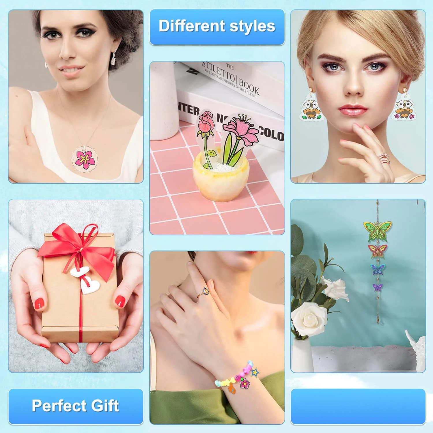 5-10 sztuk arkuszy plastiku te – Art Craft Birthday Party recenzja i cena