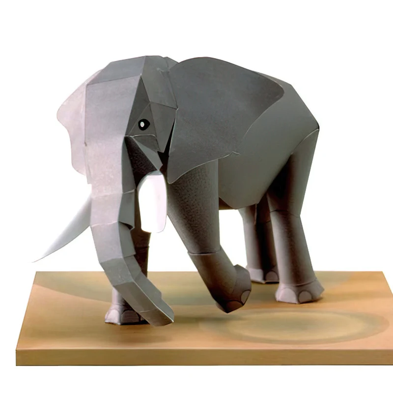 Afrykański słoń Origami Art Mi – Art Craft With Cardboard recenzja i cena