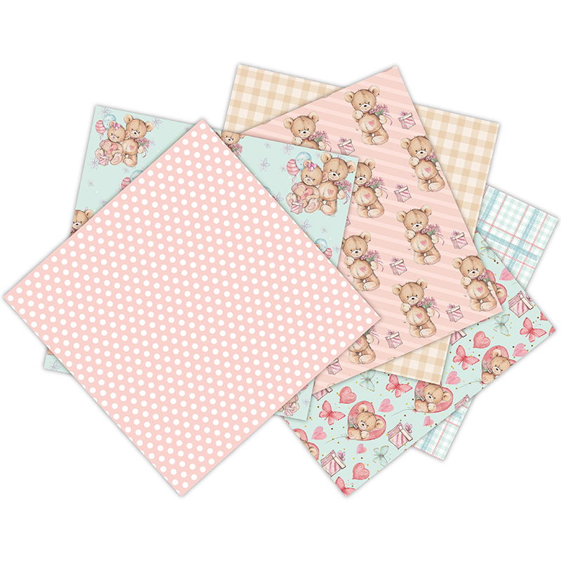 12 arkuszy little bear Scrapbo – Art Craft Birthday Party recenzja i cena