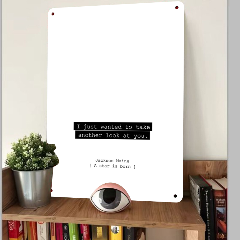 Metalowa dekoracja ścienna z k – Art Craft Quotes recenzja i cena