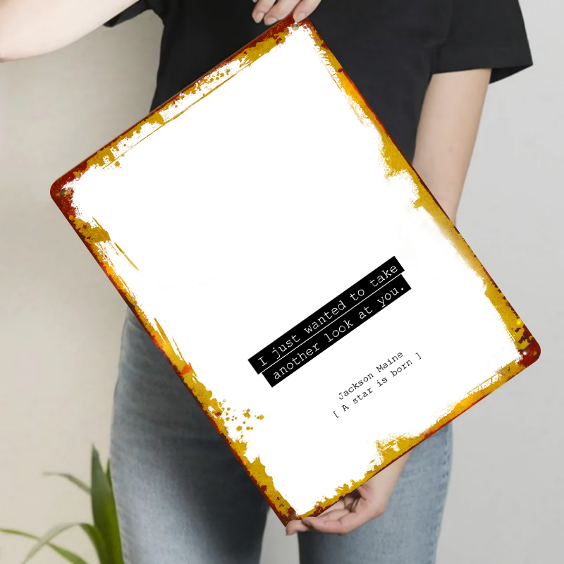Metalowa dekoracja ścienna z k – Art Craft Quotes recenzja i cena