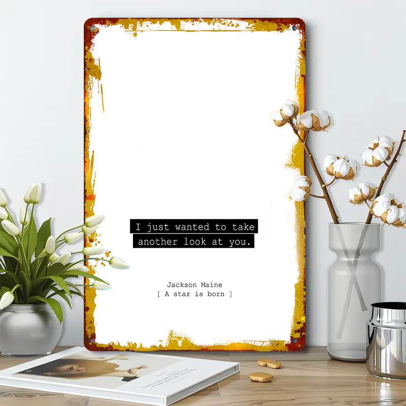 Metalowa dekoracja ścienna z k – Art Craft Quotes recenzja i cena