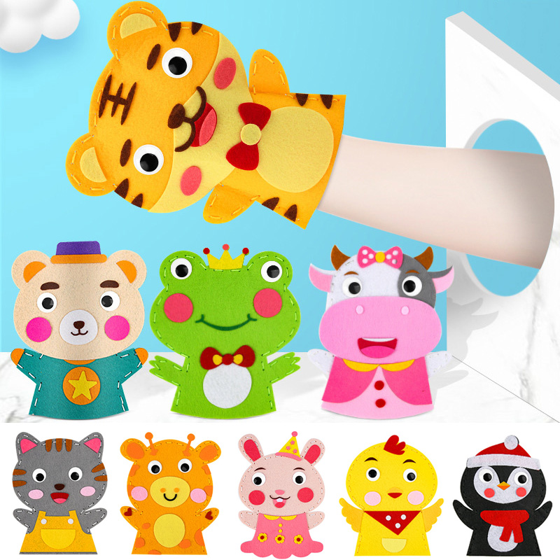 Cute Cartoon Animal Hand Puppe – Art And Craft Nature recenzja i cena