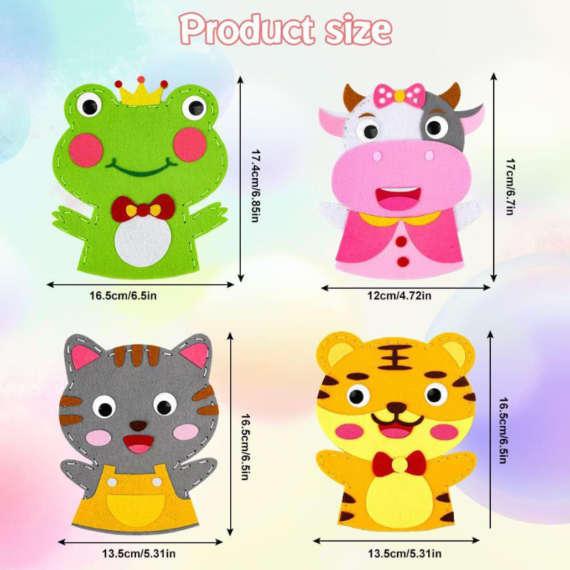 Cute Cartoon Animal Hand Puppe – Art And Craft Nature recenzja i cena