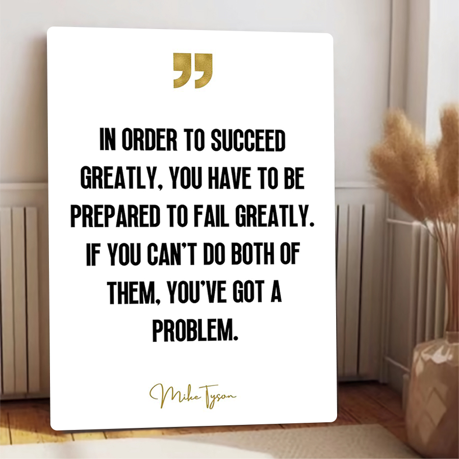 Metalowa tablica z inspirujący – Art Craft Quotes recenzja i cena