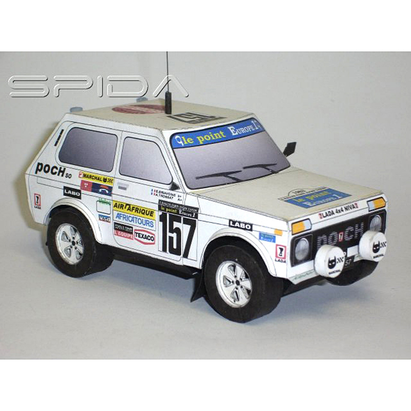 Lada Niva 1983 4x4 1:32 Dakar  – Art Craft With Cardboard recenzja i cena