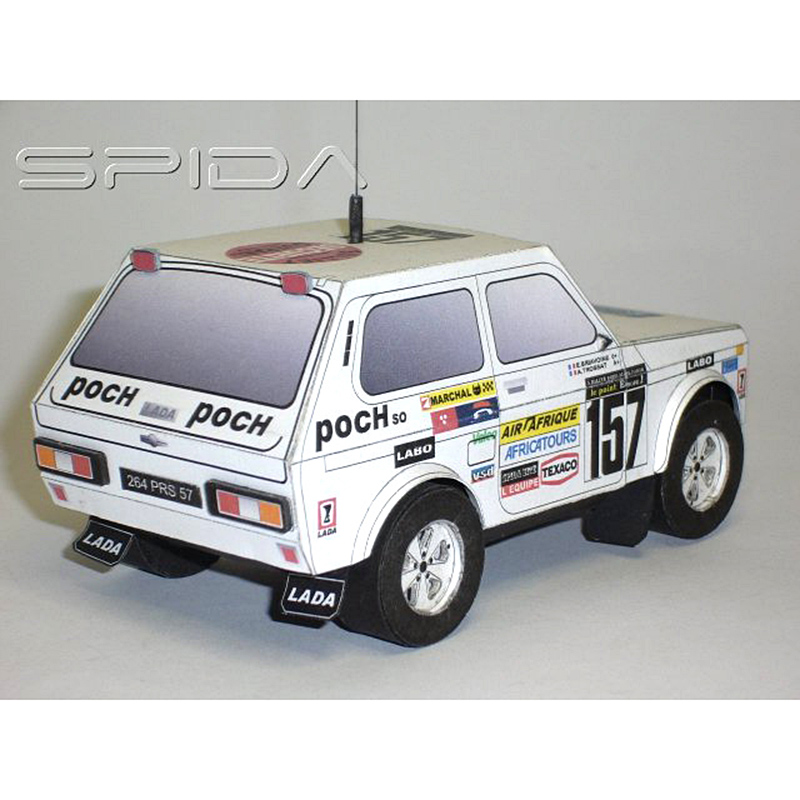 Lada Niva 1983 4x4 1:32 Dakar  – Art Craft With Cardboard recenzja i cena