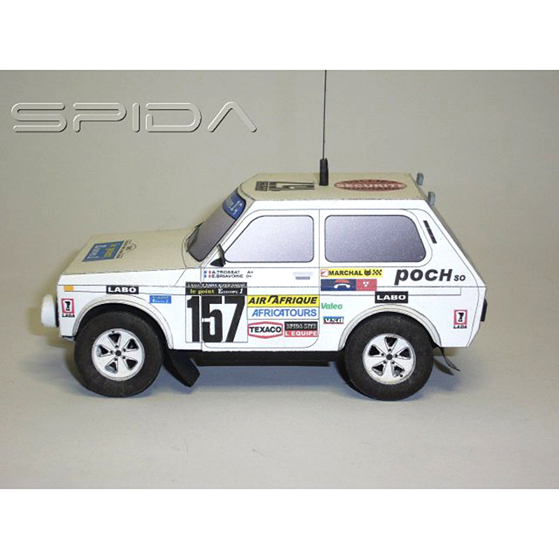 Lada Niva 1983 4x4 1:32 Dakar  – Art Craft With Cardboard recenzja i cena