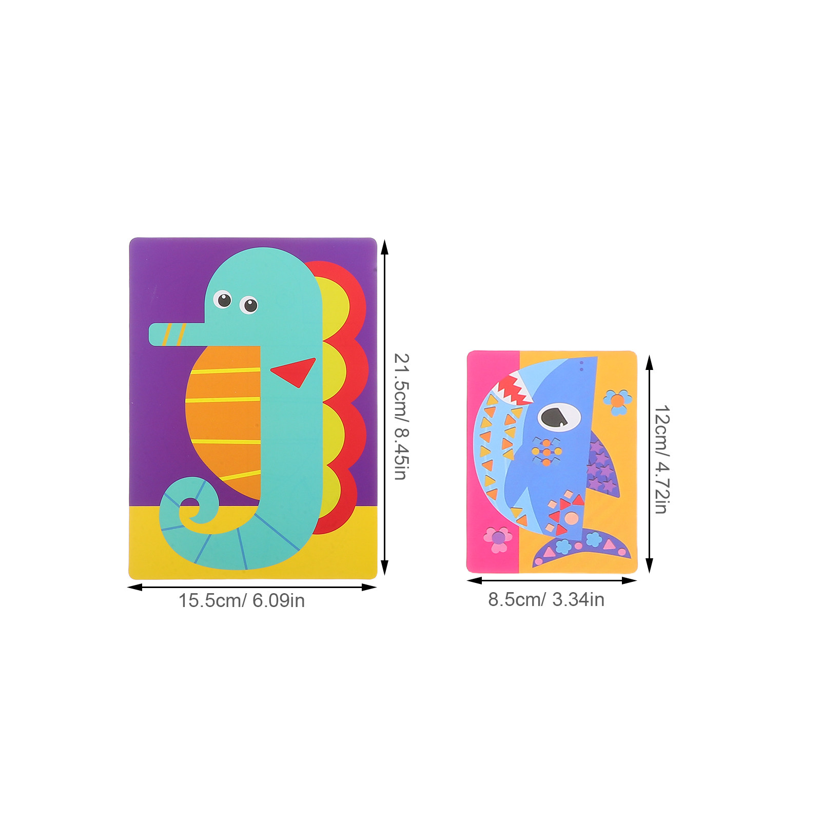 1 zestaw kolorowych trójwymiar – Art Craft Activities For Preschoolers recenzja i cena
