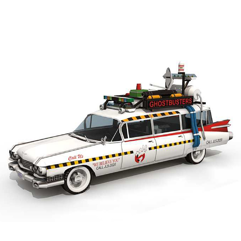 Ghostbusters samochodów Ecto-1 – Art Craft With Cardboard recenzja i cena