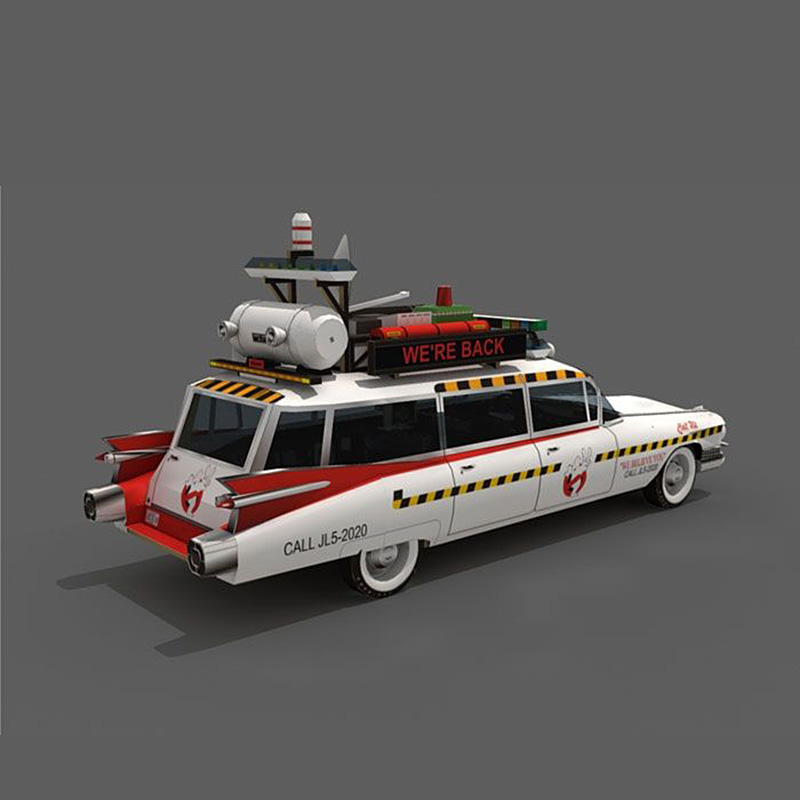 Ghostbusters samochodów Ecto-1 – Art Craft With Cardboard recenzja i cena
