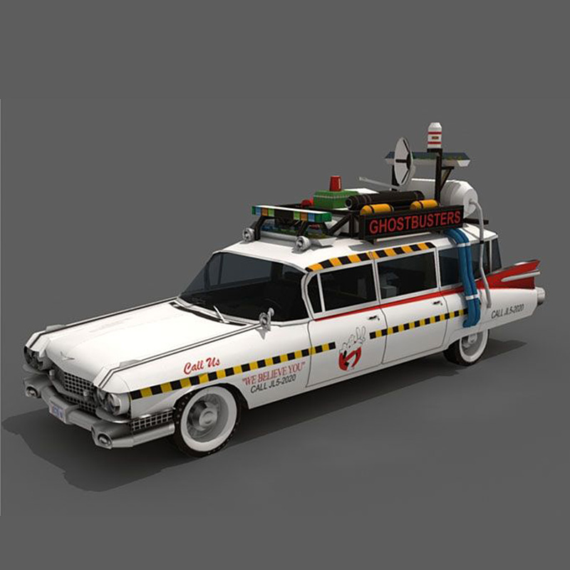 Ghostbusters samochodów Ecto-1 – Art Craft With Cardboard recenzja i cena