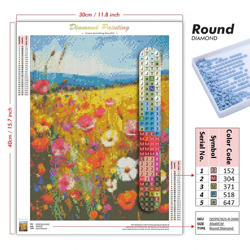 DIY 5D Diamentowa Mozaika, Szt – Art Craft Hobbies recenzja i cena