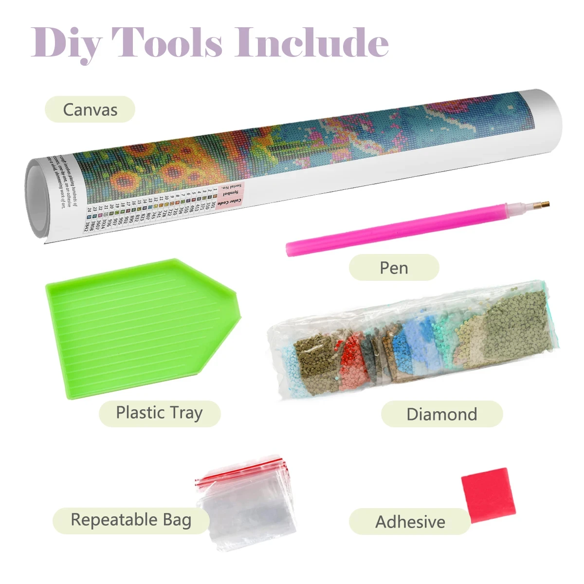 DIY 5D Diamentowa Mozaika, Szt – Art Craft Hobbies recenzja i cena