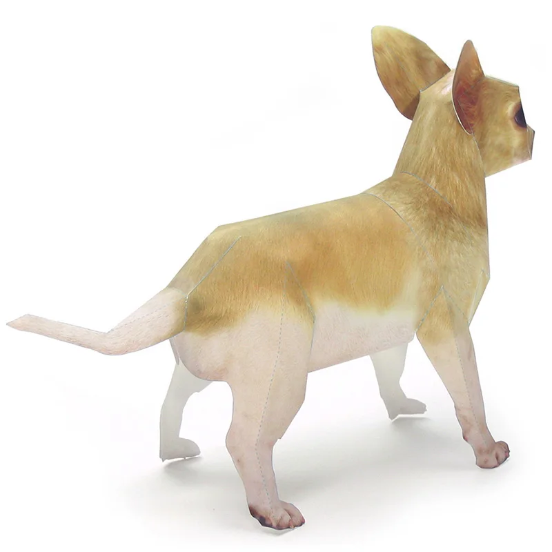 Chihuahua Dog Origami Art Pet  – Art And Craft Nature recenzja i cena