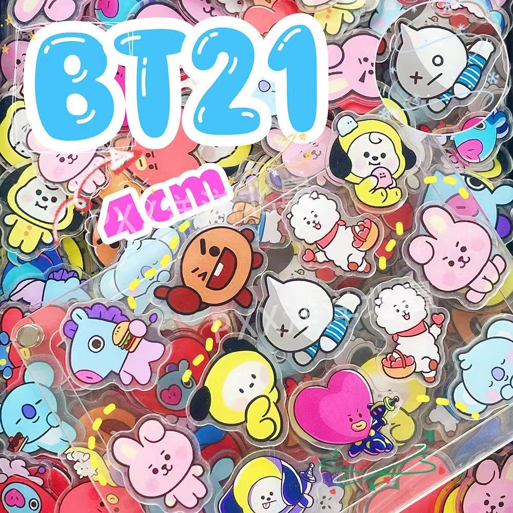 100 szt. BT21 BTS Jednowarstwo – Art Craft Accessories recenzja i cena