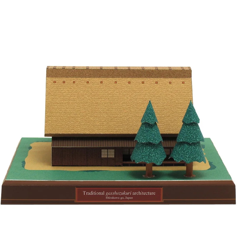 Japan Cottage Gasshozukuri Min – Art Craft With Cardboard recenzja i cena