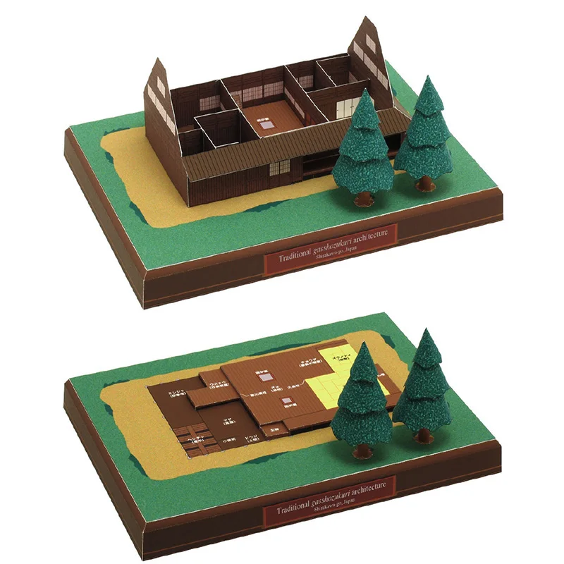Japan Cottage Gasshozukuri Min – Art Craft With Cardboard recenzja i cena