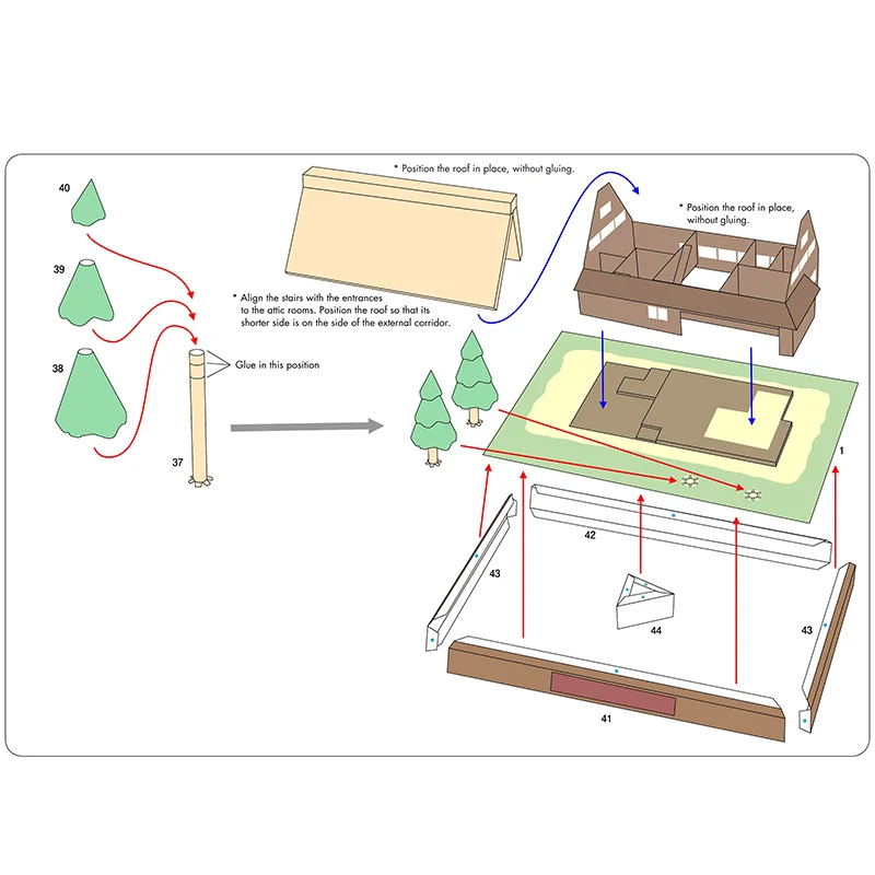 Japan Cottage Gasshozukuri Min – Art Craft With Cardboard recenzja i cena