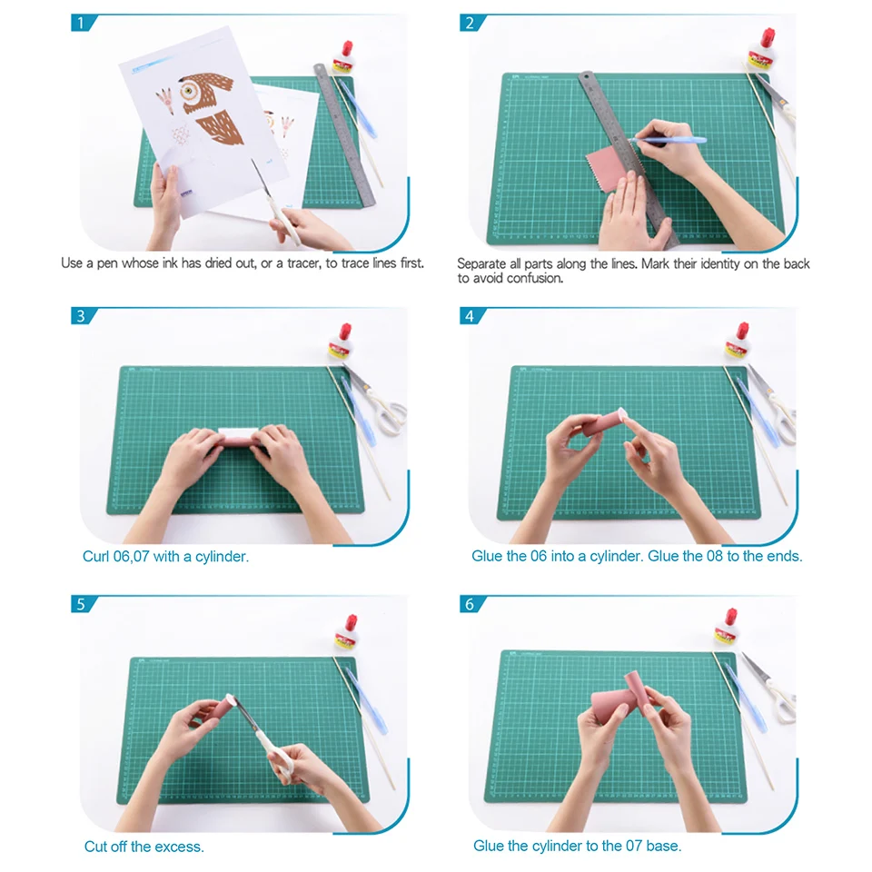 Mała sowa Origami Art Mini 3D  – Art And Craft Nature recenzja i cena